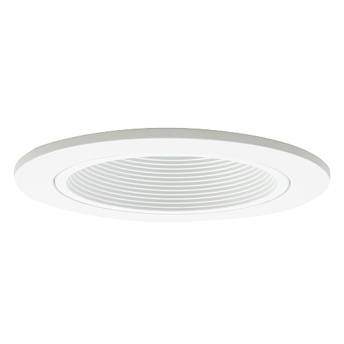 TLS1401-LED-W-WH 4" LED recessed lighting white baffle trim retrofit kit
