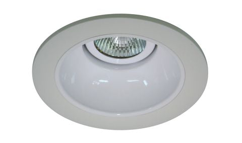 4" LED recessed lighting white reflector trim retrofit kit