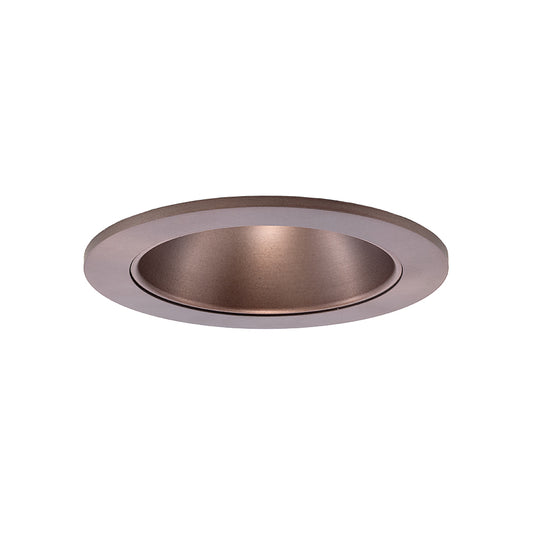 TLS1402-LED-BZ-BZ 4" LED recessed lighting Bronze reflector Bronze trim retrofit kit